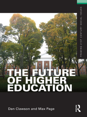 cover image of The Future of Higher Education